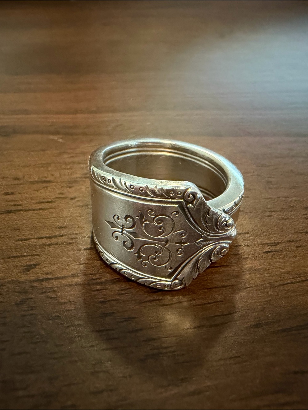 Handmade Spoon Ring - Picture 5 of 11
